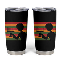 Kwanzaa Umoja Family African Woman Seven Principles Gift Tumbler Cup - Wonder Print Shop