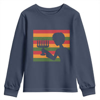Kwanzaa Umoja Family African Woman Seven Principles Gift Youth Sweatshirt - Wonder Print Shop