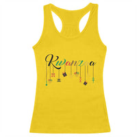 Kwanzaa Racerback Tank Top Lights Of Unity Seven Principles Heritage Gift - Wonder Print Shop