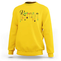 Kwanzaa Sweatshirt Lights Of Unity Seven Principles Heritage Gift - Wonder Print Shop
