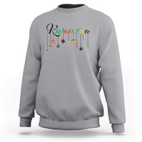Kwanzaa Sweatshirt Lights Of Unity Seven Principles Heritage Gift - Wonder Print Shop