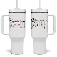Kwanzaa Tumbler With Handle Lights Of Unity Seven Principles Heritage Gift - Wonder Print Shop