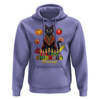 Kwanzaa Blessings Hoodie Funny Cat African Heritage Gift - Wonder Print Shop