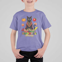 Kwanzaa Blessings T Shirt For Kid Funny Cat African Heritage Gift - Wonder Print Shop