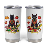 Kwanzaa Blessings Tumbler Cup Funny Cat African Heritage Gift - Wonder Print Shop