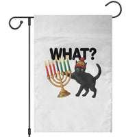 Funny Black Cat Chaos Kwanzaa Kinara Candle Garden Flag African Heritage Gift - Wonder Print Shop