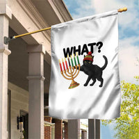 Funny Black Cat Chaos Kwanzaa Kinara Candle Garden Flag African Heritage Gift - Wonder Print Shop