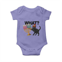 Funny Black Cat Chaos Kwanzaa Kinara Candle Baby Onesie African Heritage Gift - Wonder Print Shop