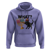 Funny Black Cat Chaos Kwanzaa Kinara Candle Hoodie African Heritage Gift - Wonder Print Shop