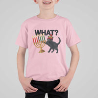 Funny Black Cat Chaos Kwanzaa Kinara Candle T Shirt For Kid African Heritage Gift - Wonder Print Shop