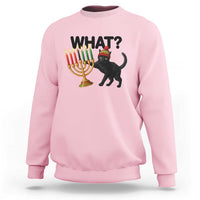Funny Black Cat Chaos Kwanzaa Kinara Candle Sweatshirt African Heritage Gift - Wonder Print Shop