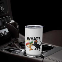 Funny Black Cat Chaos Kwanzaa Kinara Candle Tumbler Cup African Heritage Gift - Wonder Print Shop