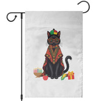 Cute Kwanzaa Cat Dashiki Garden Flag African Heritage Gift - Wonder Print Shop