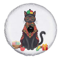Cute Kwanzaa Cat Dashiki Spare Tire Cover African Heritage Gift - Wonder Print Shop