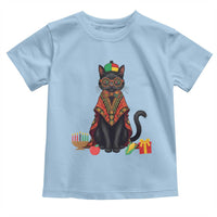 Cute Kwanzaa Cat Dashiki Toddler T Shirt African Heritage Gift - Wonder Print Shop