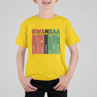 Light Of Kwanzaa T Shirt For Kid Nguzo Saba African Heritage Gift - Wonder Print Shop