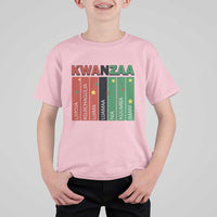 Light Of Kwanzaa T Shirt For Kid Nguzo Saba African Heritage Gift - Wonder Print Shop