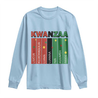 Light Of Kwanzaa Long Sleeve Shirt Nguzo Saba African Heritage Gift - Wonder Print Shop