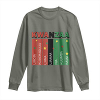 Light Of Kwanzaa Long Sleeve Shirt Nguzo Saba African Heritage Gift - Wonder Print Shop