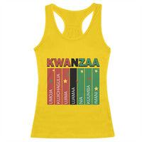 Light Of Kwanzaa Racerback Tank Top Nguzo Saba African Heritage Gift - Wonder Print Shop