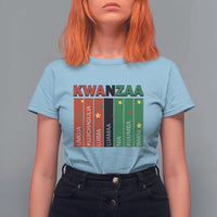 Light Of Kwanzaa T Shirt For Women Nguzo Saba African Heritage Gift - Wonder Print Shop