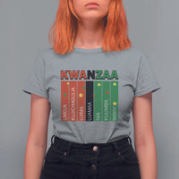 Light Of Kwanzaa T Shirt For Women Nguzo Saba African Heritage Gift - Wonder Print Shop