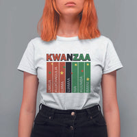 Light Of Kwanzaa T Shirt For Women Nguzo Saba African Heritage Gift - Wonder Print Shop