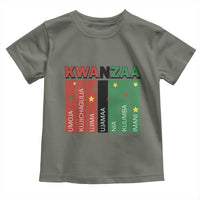 Light Of Kwanzaa Toddler T Shirt Nguzo Saba African Heritage Gift - Wonder Print Shop