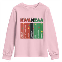 Light Of Kwanzaa Youth Sweatshirt Nguzo Saba African Heritage Gift - Wonder Print Shop