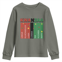 Light Of Kwanzaa Youth Sweatshirt Nguzo Saba African Heritage Gift - Wonder Print Shop