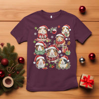 Funny Santa Cavy Squad T Shirt Christmas Guinea Pig Gift - Wonder Print Shop