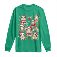 Funny Santa Cavy Squad Long Sleeve Shirt Christmas Guinea Pig Gift - Wonder Print Shop