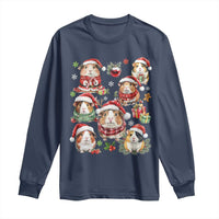 Funny Santa Cavy Squad Long Sleeve Shirt Christmas Guinea Pig Gift - Wonder Print Shop