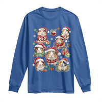 Funny Santa Cavy Squad Long Sleeve Shirt Christmas Guinea Pig Gift - Wonder Print Shop