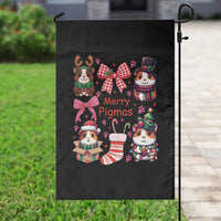 Merry Pigmas Garden Flag Funny Guinea Pig Cavy Lover Holiday Gift - Wonder Print Shop