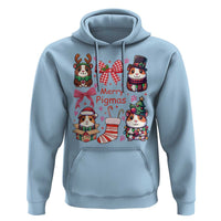 Merry Pigmas Hoodie Funny Guinea Pig Cavy Lover Holiday Gift - Wonder Print Shop