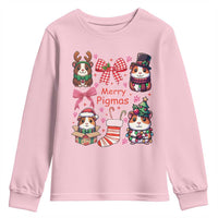 Merry Pigmas Youth Sweatshirt Funny Guinea Pig Cavy Lover Holiday Gift - Wonder Print Shop