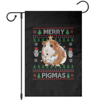Merry Pigmas Ugly Christmas Garden Flag Guinea Pig Lover - Wonder Print Shop