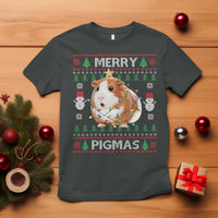 Merry Pigmas Ugly Christmas T Shirt Guinea Pig Lover - Wonder Print Shop