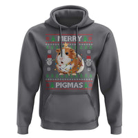 Merry Pigmas Ugly Christmas Hoodie Guinea Pig Lover - Wonder Print Shop