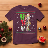 Funny Guinea Pig Ho Ho Ho Ugly Christmas Sweater T Shirt Cute Pet Lover - Wonder Print Shop