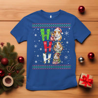 Funny Guinea Pig Ho Ho Ho Ugly Christmas Sweater T Shirt Cute Pet Lover - Wonder Print Shop