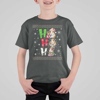 Funny Guinea Pig Ho Ho Ho Ugly Christmas Sweater T Shirt For Kid Cute Pet Lover - Wonder Print Shop