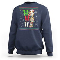 Funny Guinea Pig Ho Ho Ho Ugly Christmas Sweater Sweatshirt Cute Pet Lover - Wonder Print Shop