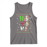 Funny Guinea Pig Ho Ho Ho Ugly Christmas Sweater Tank Top Cute Pet Lover - Wonder Print Shop
