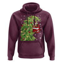 Funny Christmas Guinea In Green Hand Naughty Hoodie Cute Pet Lover Gift - Wonder Print Shop