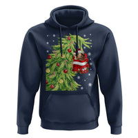 Funny Christmas Guinea In Green Hand Naughty Hoodie Cute Pet Lover Gift - Wonder Print Shop