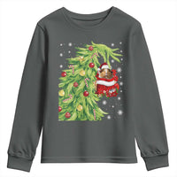 Funny Christmas Guinea In Green Hand Naughty Youth Sweatshirt Cute Pet Lover Gift - Wonder Print Shop