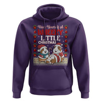 Have Yourself A Wheeky Little Christmas Hoodie Funny Guinea Pig Lover - Wonder Print Shop