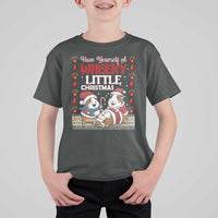 Have Yourself A Wheeky Little Christmas T Shirt For Kid Funny Guinea Pig Lover - Wonder Print Shop